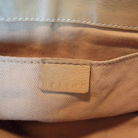 Authentic Celine Boogie Camel Leather Handbag - Picture 4 of 13